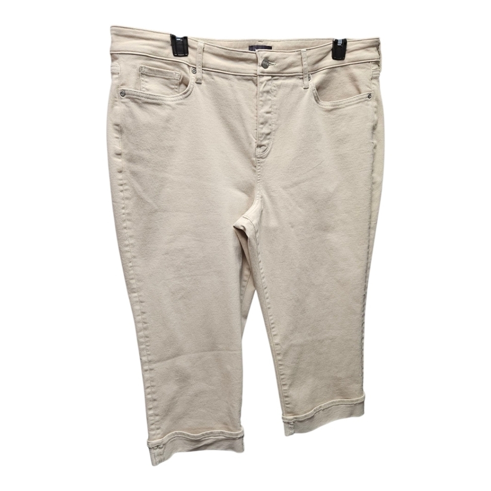 NYDJ Cream Ankle & Cropped Jeans